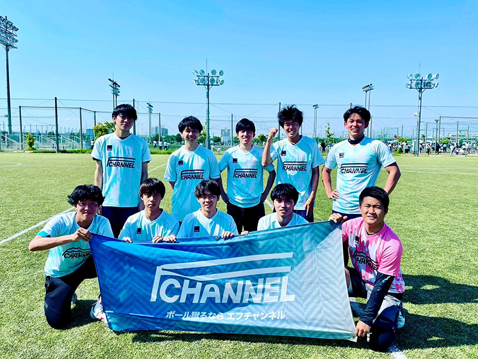 フットサル部集合写真